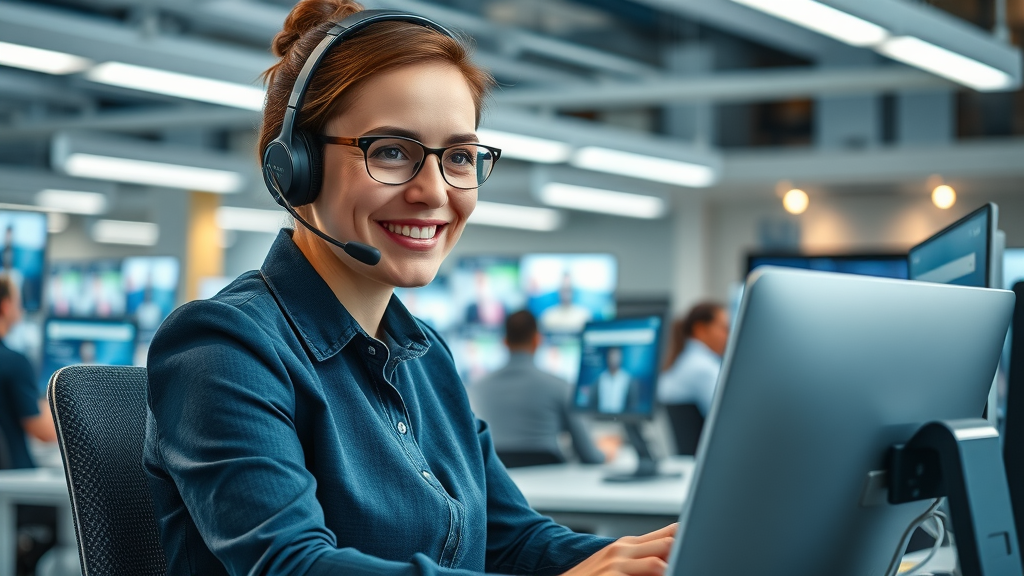 professional customer service agent responding on social media, brand reputation management